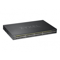 Switch Zyxel GS1920-48HPv2 48-port GbE Smart Managed PoE 4x GbE combo (RJ45/SFP)