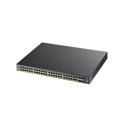 Switch Zyxel XGS2210-52HP 48-port GbE L2+ PoE 802.3at 375W 4x 10GbE SFP+ ports
