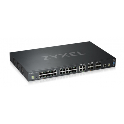 Switch Zyxel XGS4600-32 24-port GbE L3 with 4x1G RJ45/SFP 4xSFP+ 10GbE (stack)