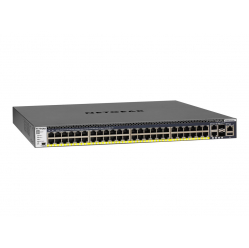 Switch Netgear M4300-52G-POE+ MANAGED SWITCH APS1000W 48x1G PoE+ (GSM4352PB)