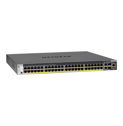 Switch Netgear M4300-52G-POE+ MANAGED SWITCH APS1000W 48x1G PoE+ (GSM4352PB)