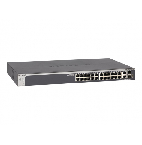 Switch Netgear S3300 28PT PoE W/10G 2 x SFP+, 2 x 10GBase-T (GS728TXP)