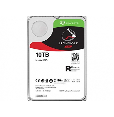 Dysk serwerowy Seagate IronWolfPro, 3.5'', 10TB, SATA/600, 7200RPM, 256MB cache