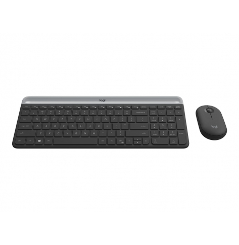 Zestaw klawiatura + mysz Logitech MK470 Graphite US