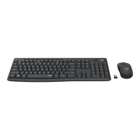 Zestaw klawiatura + mysz LOGITECH MK295 Silent Wireless Combo Graphite