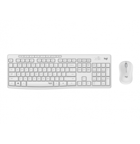 Zestaw klawiatura + mysz LOGITECH MK295 Silent Wireless Combo OFF WHITE