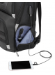 TARGUS DrifterTrek 15.6-17.3 USB Laptop Backpack czarny