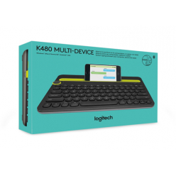 Klawiatura Logitech K480 - Czarna - US Bluetooth