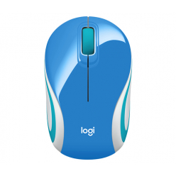 Mysz bezprzewodowa Logitech M187 niebieska