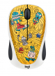 Mysz Bezprzewodowa Logitech M238 Doodle Collection - GoGo Gold