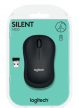 Mysz Logitech Czarna M220 Silent 2.4GHZ