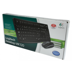 Zetaw klawiatura + mysz Logitech MK120