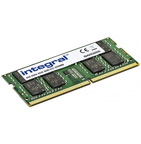 Pamięć SODIMM Integral 8GB LAPTOP RAM MODULE DDR4 2666MHZ PC4-21300 NON-ECC 1.2V 1GX8 CL19