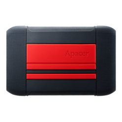 Dysk zewnętrzny Apacer AC633 2.5'' 1TB USB 3.1 shockproof military Czerwony