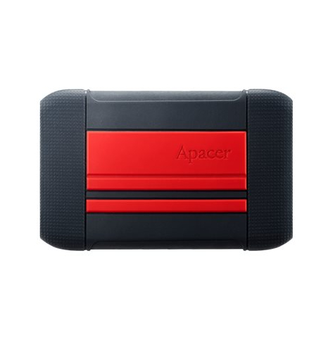 Dysk zewnętrzny Apacer AC633 2.5'' 1TB USB 3.1 shockproof military Czerwony