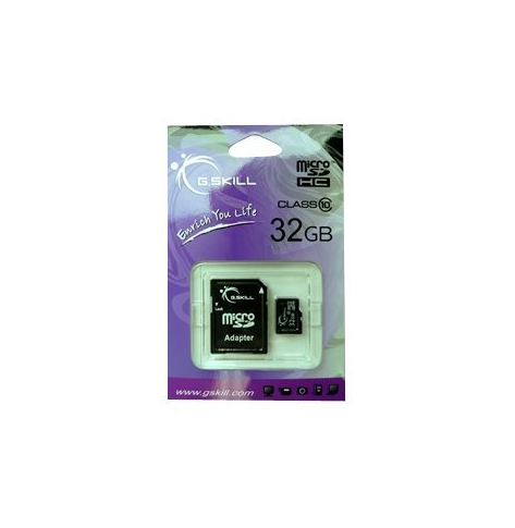 Karta Pamięci G.Skill Micro SDHC 32GB Class 10 UHS-1 + adapter