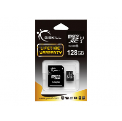 Karta Pamięci G.Skill Micro SDXC 128GB Class 10 UHS-1 + adapter