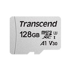 Karta pamięci Transcend microSDXC USD300S 128GB CL10 UHS-I U3 Up to 95MB/S