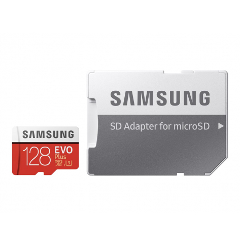Karta pamięci SAMSUNG EVO Plus 128GB microSD with adapter