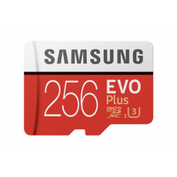 Karta pamięci SAMSUNG EVO Plus 256GB microSD with adapter