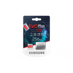 Karta pamięci SAMSUNG EVO Plus 256GB microSD with adapter