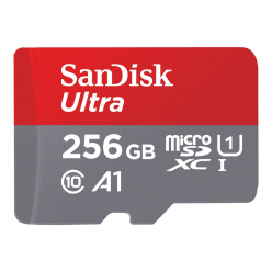 Karta pamięci SanDisk microSDXC 256GB + SD Adapter + Memory Zone App 100MB/s A1