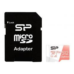 Karta pamięci Silicon Power Superior Micro SDXC 512GB UHS-I A3 V30