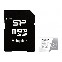 Karta pamięci Silicon Power Superior Micro SDXC 64GB UHS-I A2 V30