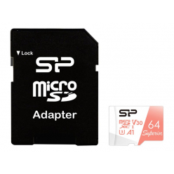 Karta pamięci Silicon Power Superior Micro SDXC 64GB UHS-I A3 V30