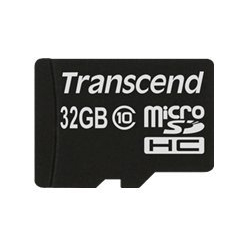 Karta pamięci Transcend Micro SDHC 32GB Class 10  + Adapter - FULL HD