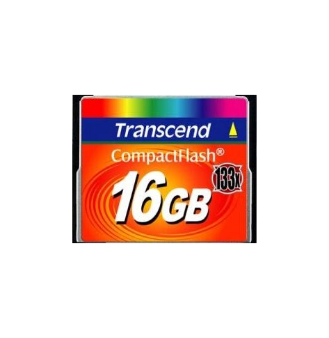 Karta pamięci Transcend Compact Flash 16GB High Speed 133x