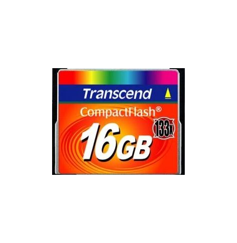 Karta pamięci Transcend Compact Flash 16GB High Speed 133x