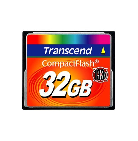 Karta pamięci Transcend Compact Flash 32GB High Speed 133x