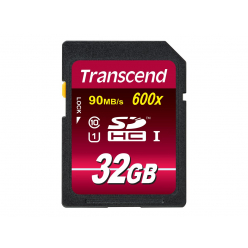 Karta pamięci Transcend SDHC 32GB Class 10 UHS-I  U1  Transfer do 85MB/s