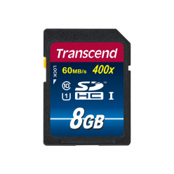 Karta pamięci Transcend SDHC 8GB Class 10 UHS-I  Premium  ( do 45MB/s )