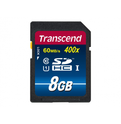 Karta pamięci Transcend SDHC 8GB Class 10 UHS-I  Premium  ( do 45MB/s )