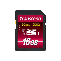 Karta pamięci Transcend SDHC UHS-1  16GB Class 10 ULTIMATE (566x do 90MB/s)