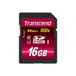 Karta pamięci Transcend SDHC UHS-1  16GB Class 10 ULTIMATE (566x do 90MB/s)