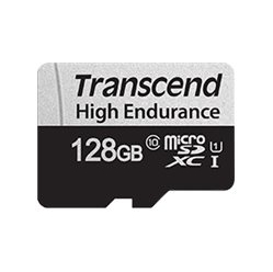 Karta pamięci Transcend 128GB microSD with adapter U1, High Endurance