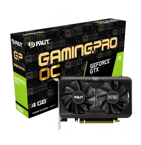 Karta graficzna PALIT Nvidia GeForce GTX 1650 GamingPro OC 4GB GDDR6 HDMI 2x DP