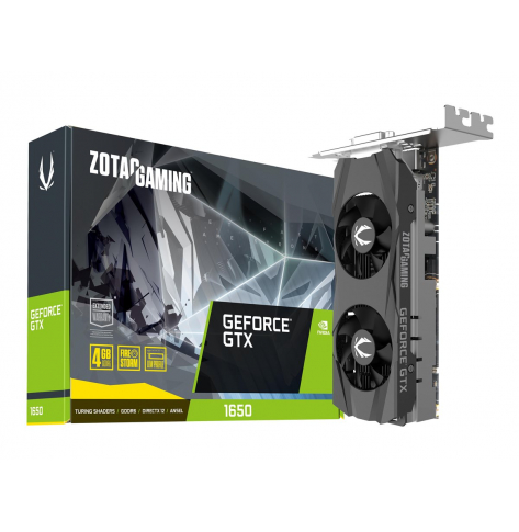 Karta graficzna Zotac Geforce GTX 1650 4GB GDDR6 128 bit Low Profile