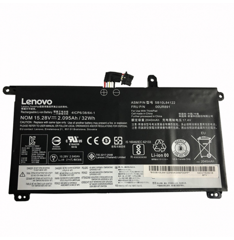 Bateria Lenovo 4-cell 32Wh 00UR892