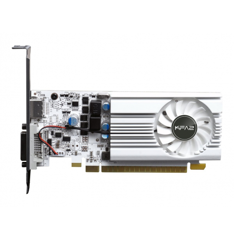 Karta graficzna KFA2 GT 1030 Ex white LP 2 GB GDDR5 SINGLE FAN HDMI DVI-D