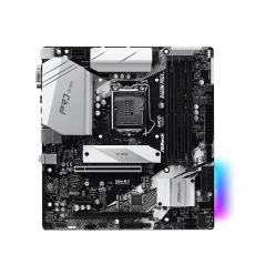 Płyta główna AsRock B460M PRO4 mATX MB Socket 1200 10th Gen Intel DDR4 2933MHz 1x PCIe 3.0 x16 1 HDMI D-Sub DP 7.1 CH HD 6 SATA3 7 USB 3.2 Gen1 