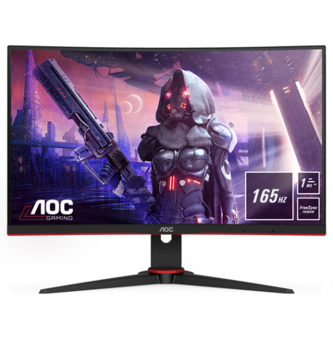 Monitor AOC 23.6 VA FHD 165Hz 2xHDMI 2xDP VGA głośniki