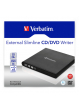 Napęd Verbatim CD/DVD, USB 2.0, Slim, Czarna