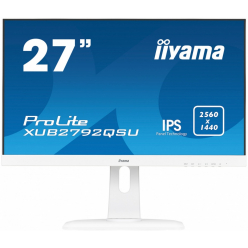 Monitor Iiyama 27 XUB2792QSU-W1 IPS WQHD PIVOT HDMI DP USB BIALY. 