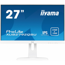 Monitor Iiyama 27 XUB2792QSU-W1 IPS WQHD PIVOT HDMI DP USB BIALY. 