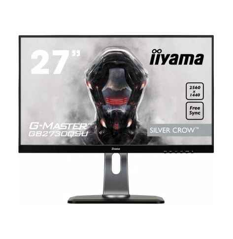 Monitor Iiyama 27 GB2730QSU-B1 C WQHD 75Hz USB HDMI DP PIVOT 1MS. 