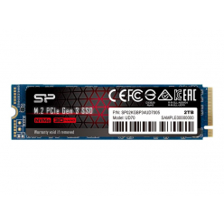 Dysk SSD Silicon Power UD70 2TB M.2 PCIe Gen3 x4 NVMe 3400/3000 MB/s